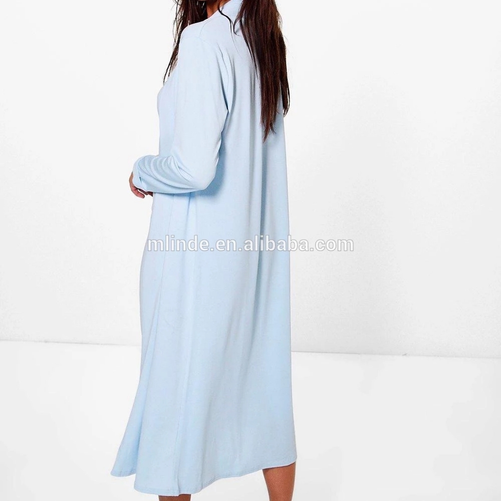 Bandeau Dress And Duster Two-Piece Set Sky-10